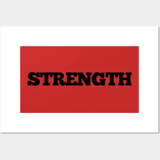 Strength Posters and Art